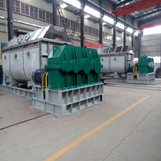 Municipal Sludge Drying Machine Professional Sewege Treatment Hollow Blade Dryer